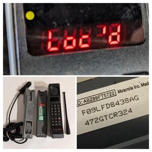 Motorola Mobile F09LFD8438AG Thick Brick Cell Phone Cellular Battery Charger